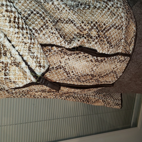 FF 💘MAX STUDIO VINTAGE ANIMAL PRINT HOBO SOHO CHIC BLAZER JACKET COAT - Picture 9 of 17